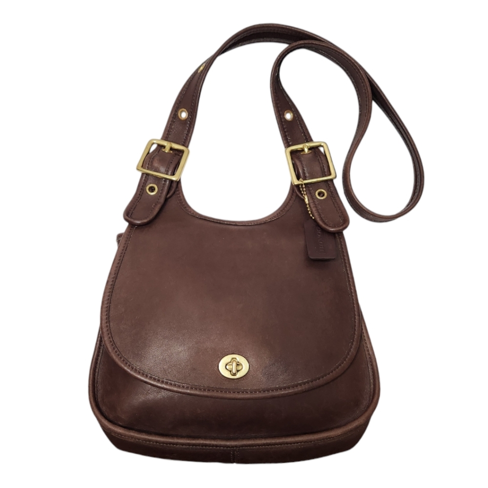 Vintage Coach Saddle Bag No. 9988